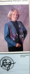 TRIANGLES PATCHWORK JACKET PATTERN 6-20 PTE-XL
